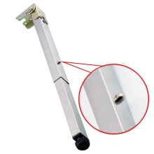 Folding Table Legs 100cm Stainless Steel Adjustable Furniture Legs with Telescopic Design for DIY Desk