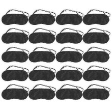 20Pcs Disposable Eye Masks Comfortable Eye Covers Sleep Shade Blindfolds Travel Sleeping Masks