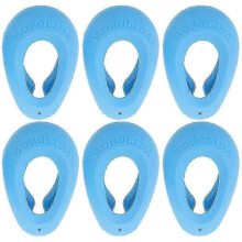 3 Pairs Hair Dye Earmuffs Hair Coloring Ear Covers Silicone Ear Protectors Ear Caps
