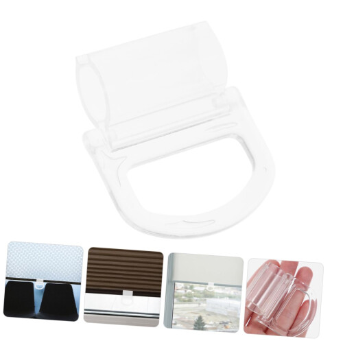 6pcs Plastic Roller Blind Handle Set for Cordless Blackout Window Shades, Easy Installation and Smooth Control 2