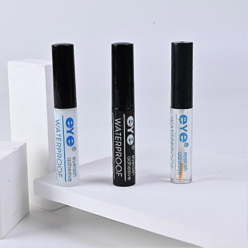 (Green) False Eyelash Glue Waterproof Black White Transparent Quick Dry Eyelashes
