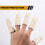 20PCS Leather Finger Protector Finger Thimble Guards Tools for Hand  Jewelry Making,Creamy-White 9