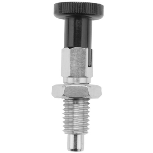 8X M10 Stainless Steel Self Locking Index Plunger Pin with Self Locking Function for Dividing 2