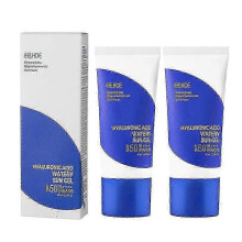 (2pcs) 1-5Pcs Hyaluronic Acid Watery Sun Gel Sunscreen 50ml Spf50+ Pa++++