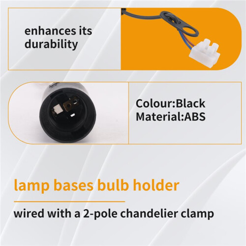 10Pcs E27 Lamp Holder Construction Socket Lamp Holder DIY Construction Site Socket Renovation Socket Lighting Accessorie 2