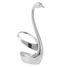 10X Stainless Steel Fork and Spoon Holder, Decoration Tableware Set Kitchen Tools Swan Holder Cutlery Holder