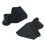 4 Pack Carbon Steel Non-Stick Coating Breadmaker Paddle, Replacement Parts Paddle for Bread Maker Machine 5