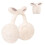 Winter Outdoor Solid Colour Soft Head Earmuffs for Warmth, Fluffy Foldable Earmuffswhite - DD01 1