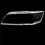 2X Car Left Headlight Shell Lamp Shade Transparent Lens Cover for  Lancer Evolution 2005-2006 1