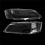 2X Car Left Headlight Shell Lamp Shade Transparent Lens Cover for  Lancer Evolution 2005-2006 5
