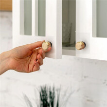 16 Pcs Knurled Cabinet Knobs Kitchen Drawer Knobs Knobs Handles Bathroom Cabinet Door Knobs Decorative Pull Knobs