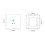 5X Infrared Installation Contactless Infrared Door Lock No Touch Sensor Exit Button IR Door Release DoorbellSwitch B 4
