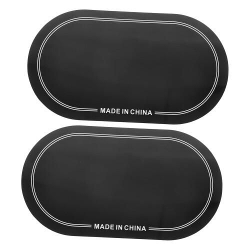 2pcs Bass Drum Patch Kick Drum Head Protector with Strong Adhesive for Drum Head Protection