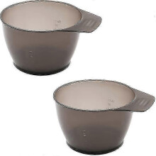 4 Pcs Hair Color Mixing Bowls Plastic Color Mixing Tint Bowls Hair Dye Bowl Hair Color Dyeing Tools