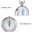 Premium Mechanical Stopwatch Silver Metal Physics Teaching Tool 4