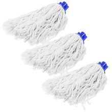 3pcs Cotton Mop Head Replacement –  Absorption, Reusable Refill for Tile and Hardwood Floors