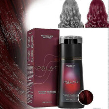 (red) Instant Hair Color Shampoo Natural Hair Dye Shampoo for Gray Hair Coverage and Shine 2025