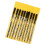 Guitar Luthier Tools Fret File Set with Polycrystalline Coated Surface and AntiSlip Rubber Handle 1
