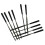 Guitar Luthier Tools Fret File Set with Polycrystalline Coated Surface and AntiSlip Rubber Handle 2