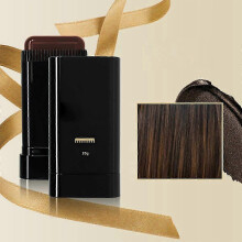 (Black Brown) Comb Applicator Hair Dye - Waterproof Black Colour for Grey Coverage
