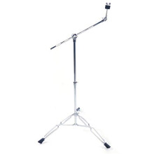 Adjustable Double Tom Drum Stand with Dual Support, Anti‑Wobble Stability, Silver Black Finish for Drumming and Gaming