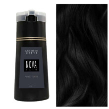 (Black) 200ml Healthy Plant Hair Dye Long Lasting Moisturizing Hair Dye for Female Male Hair Dye