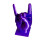 Creative Drumstick Holder Display Stand for Drummers, Tabletop Rack with Stable Base, Purple Gift 1