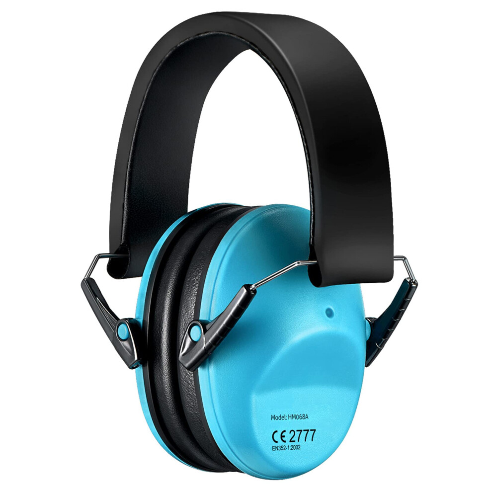 Kids Ear Protection 25Db Noise Reduction Earmuffs, Adjustable Foldable Hearing Protection For Toddlers, Children And Teens Blue 9073542185987