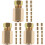 3St Koperen Auto Remleiding Connector 3/16 Remdruk Fitting 1