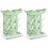 2Pcs Baby Bottle Rack Dryer Light Green Plastic Multipurpose Storage 1