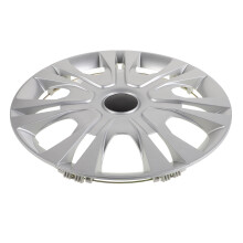 Tappo Coprimozzo Auto Argento in Resistente Design Unico