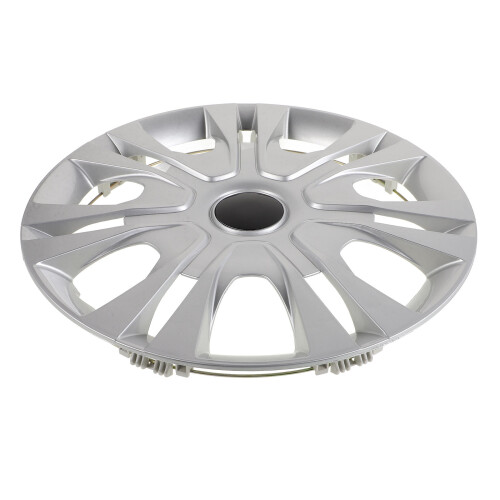 Tappo Coprimozzo Auto Argento in Resistente Design Unico