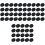 60Pcs Black Costume Metal Buttons Simple Flat Design for Sewing 2