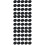 60Pcs Black Costume Metal Buttons Simple Flat Design for Sewing 7