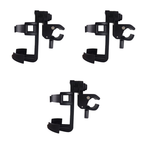 3Pièces -Gobelet Noir Résistant Pour 1