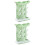2Pcs Baby Bottle Rack Dryer Light Green Plastic Multipurpose Storage 4