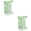 2Pcs Baby Bottle Rack Dryer Light Green Plastic Multipurpose Storage 5