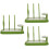 3Pcs Large Capacity Baby Bottle Drying Rack PP Safe Material Holder 5