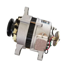 1500W 24V DC Permanent Magnet Generator with Regulator, Pure Copper Coil Tractor Alternator, Dual Voltage 12V/24V