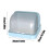 Chicken Brooder Box with Adjustable Heating Pad, Breathable Blue Bird Incubator for Baby Chicks 5