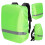 3pcs Waterproof Backpack Rain Cover with  Visibility Reflective Panel for Hiking and Camping 1