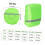 3pcs Waterproof Backpack Rain Cover with  Visibility Reflective Panel for Hiking and Camping 2