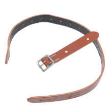 Mentonnière Cuir Marron Pour Casque M35 M42