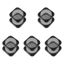 10St Auto Speakerrooster Mesh Zwart Voor Subwoofer Met Sterk Materiaal