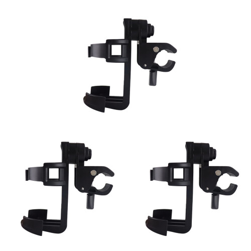 3Pcs Cup Holder Durable Plastic Water Bottle Holder Clamp