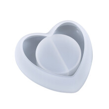 Moule Silicone Cœur Pour Bougeoir Déco Artisanat Facile