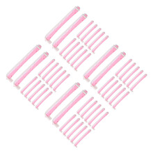 96St Haarrollers Voor Dames, Roze Perm Rods Voor Moeiteloos Krullen