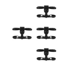 4Pièces Accessoire Poussette -Bouteille Noir En ABS