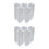 2000Pcs Portable Disposable Urine Cups White for Storage and Testing 1