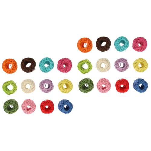 24 Ficelle De Colorée Pour Projets Manuels DIY 2